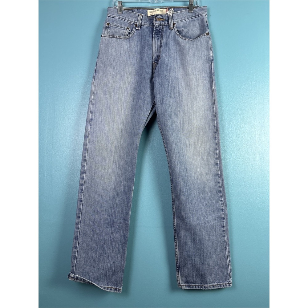 Levi's 505 Y2K Jeans Line Fade 32x32 Made in Columbia